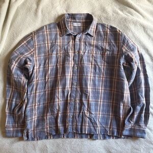 John Elliott Hemi Oversized Flannel Shirt Weston Check